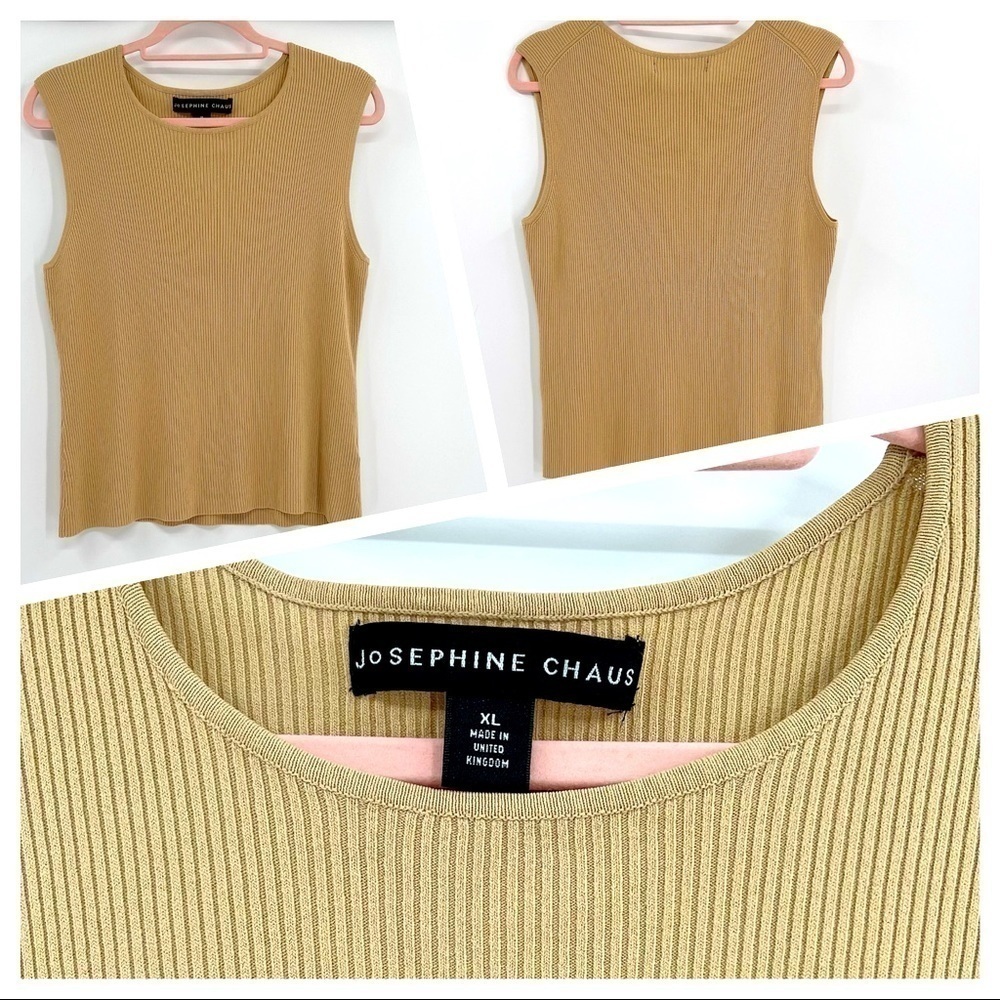 Josephine Chaus Women's Sleeveless Top Size XL